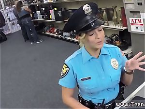 giant dick in white butt anal and enormous dick tiny hard-core boinking Ms Police Officer